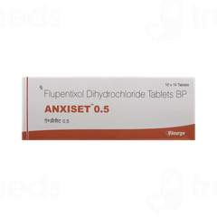 Anxiset 0.5 MG Tablet 10 Anxiset 0.5 MG Tablet 10