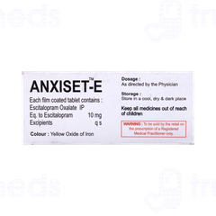 Anxiset E 10 MG Tablet 10
