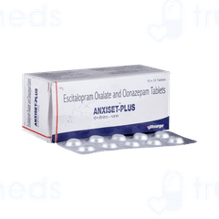 Anxiset Plus 10/0.5 MG Tablet 10