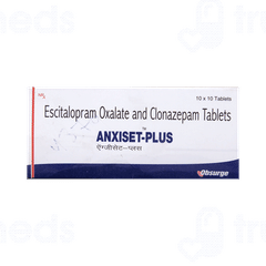 Anxiset Plus 10/0.5 MG Tablet 10
