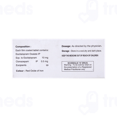 Anxiset Plus 10/0.5 MG Tablet 10