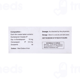 Anxiset Plus 10/0.5 MG Tablet 10