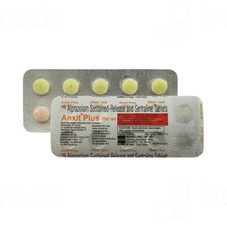 Anxit Plus 0.5/25 MG Tablet 10