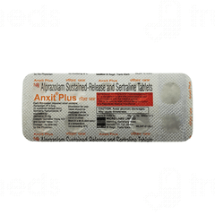 Anxit Plus 0.5/25 MG Tablet 10