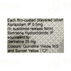 Anxit Plus 0.5/25 MG Tablet 10