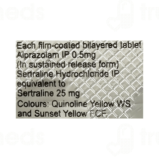 Anxit Plus 0.5/25 MG Tablet 10