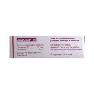 Anxozap 15 Tablet 10