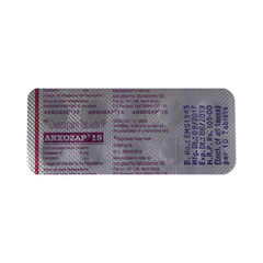 Anxozap 15 Tablet 10