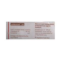 Anxozap 30 Tablet 10