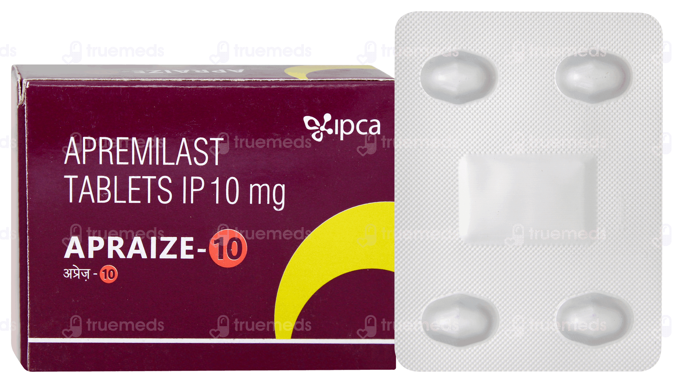 Apraize 10 Mg Tablet 4 - Uses, Side Effects, Dosage, Price | Truemeds