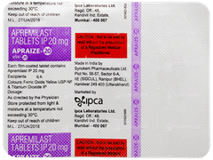 Apraize 20 Tablet 4