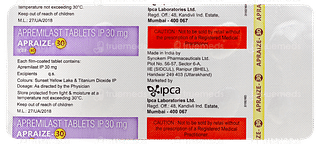 Apraize 30 Tablet 10