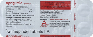 Apriglim 1 Tablet 10
