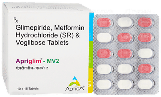 Apriglim Mv 2 Tablet 15
