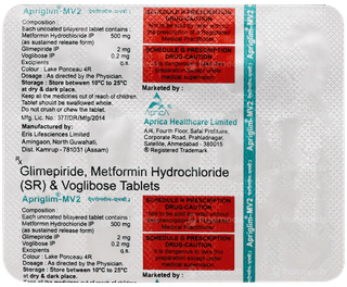 Apriglim Mv 2 Tablet 15