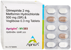 Apriglim Mv 203 Tablet 10 Apriglim Mv 203 Tablet 10