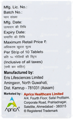 Apriglim Mv 303 Tablet 10 Apriglim Mv 303 Tablet 10