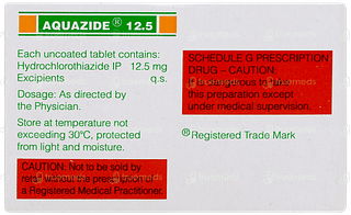 Aquazide 12.5 Tablet 10