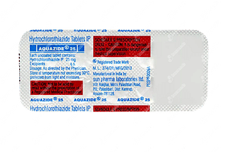 Aquazide 25 Tablet 10