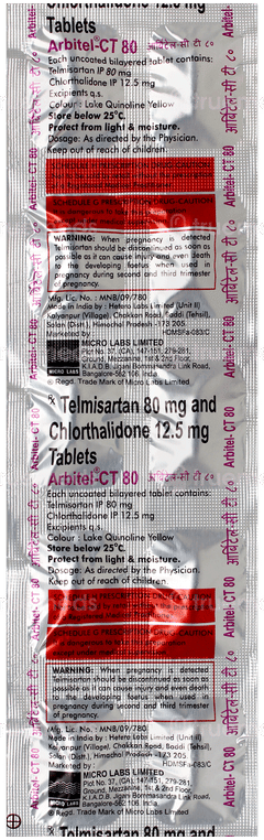 Arbitel Ct 80 Tablet 10 Arbitel Ct 80 Tablet 10