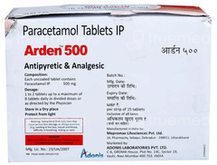 Arden 500 Tablet 15