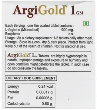 Argigold 1Gm Tablet 10