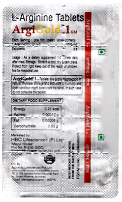Argigold 1Gm Tablet 10
