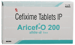 Aricef O 200 Tablet 10