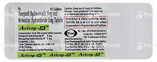 Aricep M Tablet 10