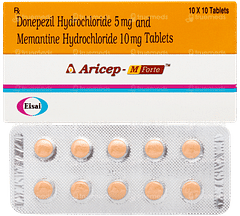 Aricep M Forte Tablet 10