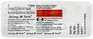 Aricep M Forte Tablet 10