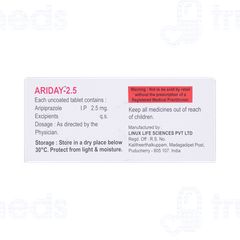 Ariday 2.5 MG Tablet 10