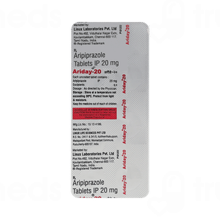Ariday 20 MG Tablet 10