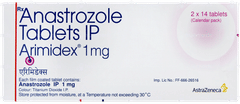 Arimidex 1mg Tablet 14 Arimidex 1mg Tablet 14