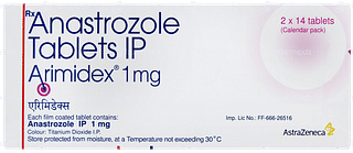 Arimidex 1mg Tablet 14