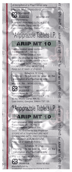 Arip Mt 10 Mg Tablet 10
