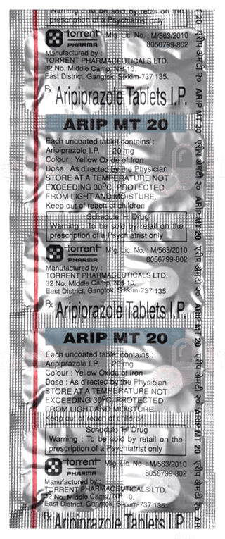Arip Mt 20 Mg Tablet 10
