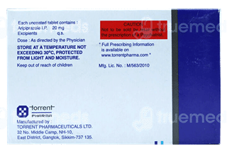 Arip Mt 20 Mg Tablet 15