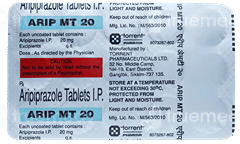 Arip Mt 20 Mg Tablet 15