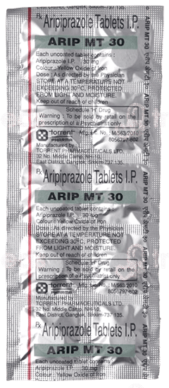Arip Mt 30 Mg Tablet 10