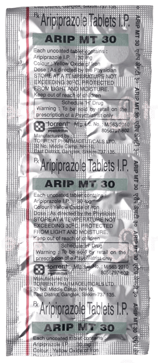 Arip Mt 30 Mg Tablet 10