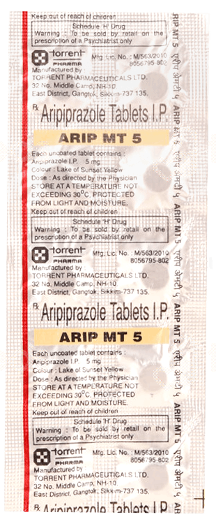 Arip Mt 5 Mg Tablet 10