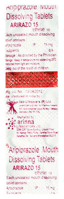 Arirazo 15 Mg Tablet 10