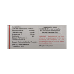 Aristogyl F 100/400 MG Tablet 10