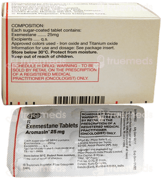 Aromasin 25mg Tablet 15