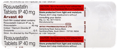 Arvast 40 Tablet 10 Arvast 40 Tablet 10