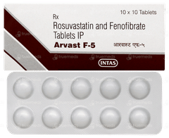 Arvast F 5 Tablet 10