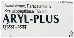Aryl Plus 100/325/15 Mg Tablet 10