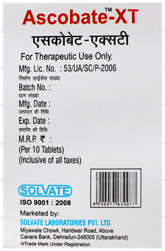 Ascobate Xt Tablet 10