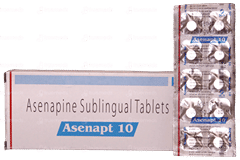 Asenapt 10 Mg Sublingual Tablet 10 Asenapt 10 Mg Sublingual Tablet 10
